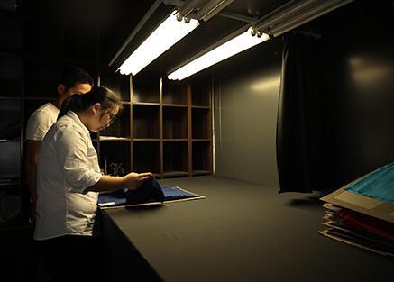 Finished fabric color matching 