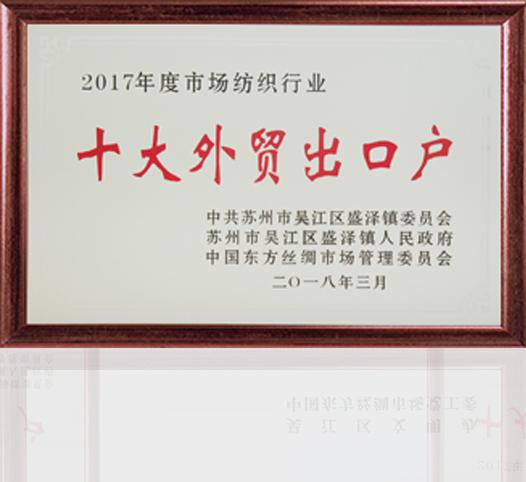 十大外外貿(mào)出口戶